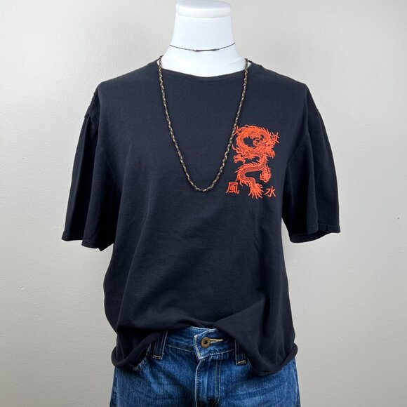 LCM International Red Dragon Unisex Boxy Tee - Picture 1 of 5